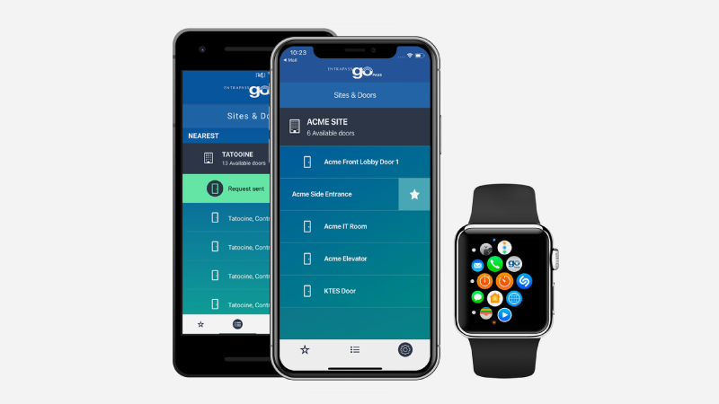 EntraPass go Pass Mobile App